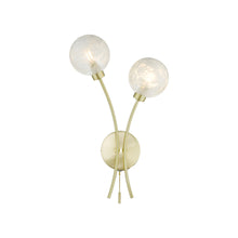 Avari 2-Light Wall Light Satin Brass