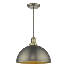 Governor Single Pendant Antique Chrome