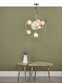 Mikara 7-Light Pendant Polished Chrome