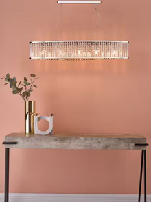 Nantes 5-Light Bar Pendant Polished Chrome