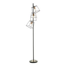 Tower 3-Light Floor Lamp Matt Black