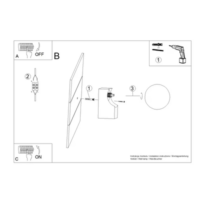 Bulbo Wall Light