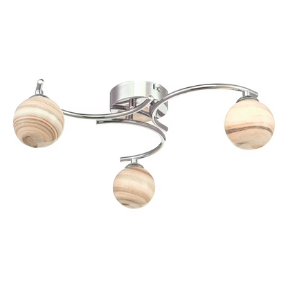 Atiya 3-Light Semi-Flush
