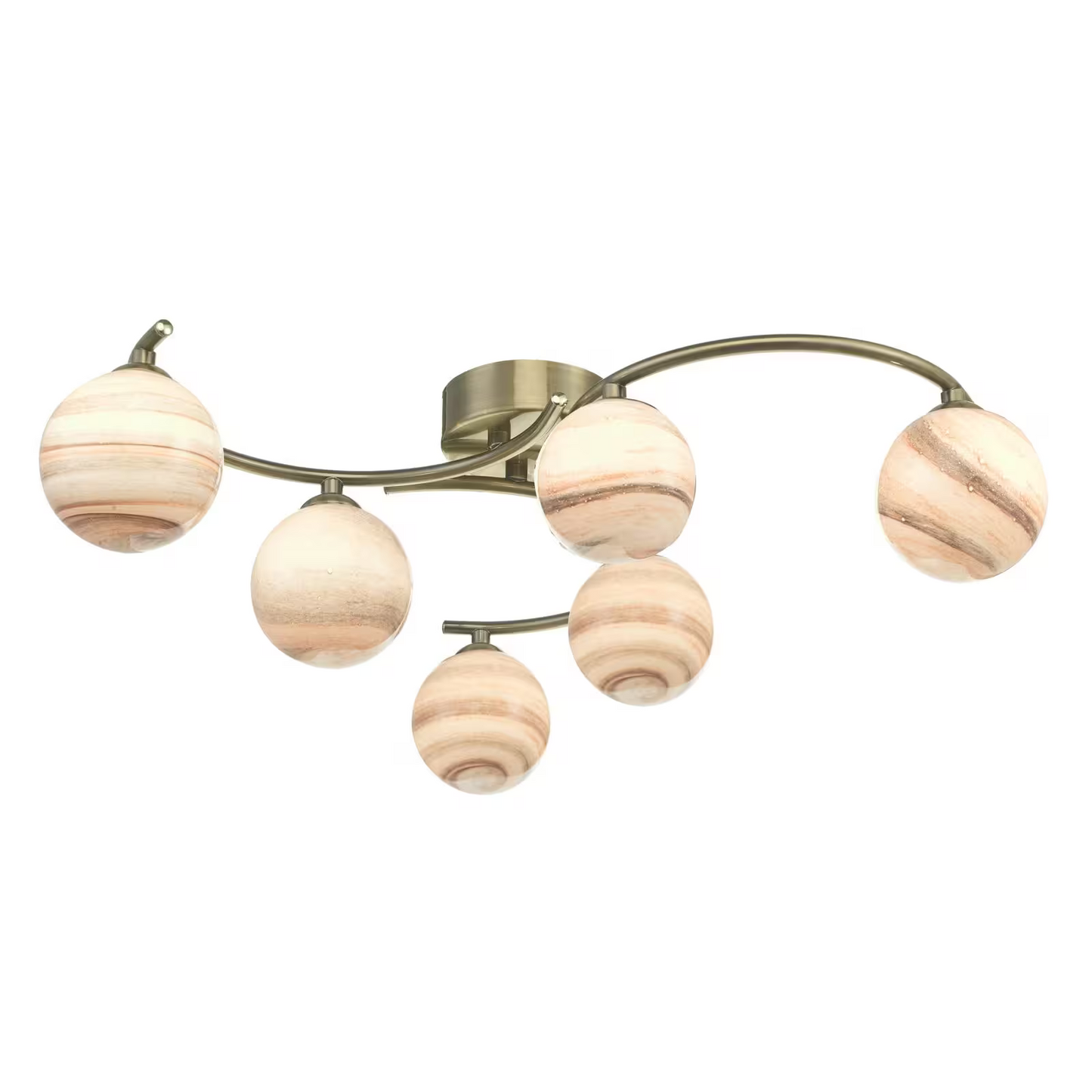 Atiya 6-Light Semi-Flush
