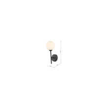 Cohen 1-Light Wall Light Matt Black