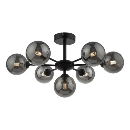 Cohen 7-Light Semi Flush