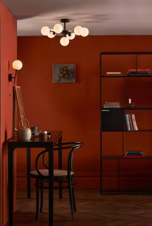 Cohen 7-Light Semi Flush Matt Black