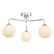 Dar Feya 3-Light Semi-Flush Ceiling Light