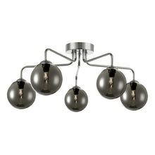 Dar Feya 5-Light Semi-Flush Ceiling Light