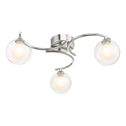Nakita 3-Light Semi Flush