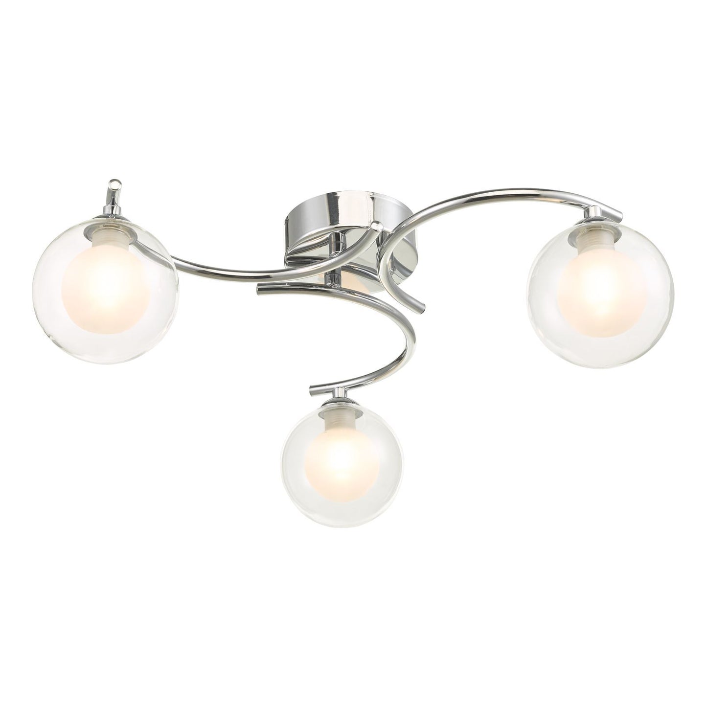 Dar Nakita 3-Light Semi-Flush Ceiling Light