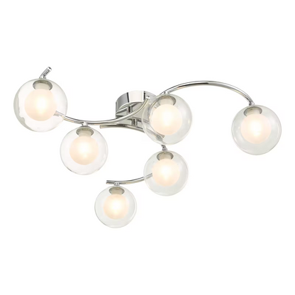 Nakita 6-Light Semi Flush