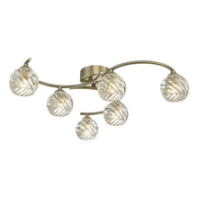 Dar Nakita 6-Light Semi-Flush Ceiling Light