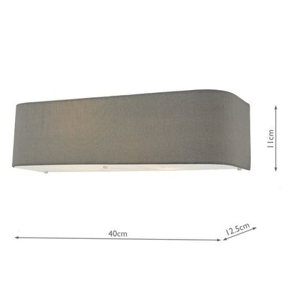 Dar Ronda 2-Light Wall Light