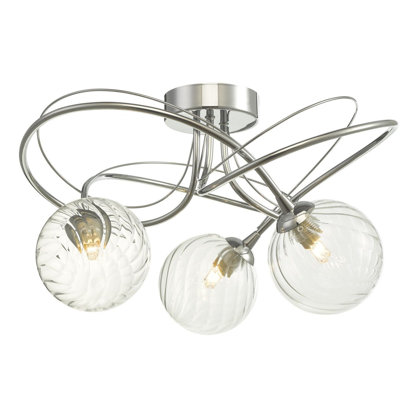 Dar Onawa Semi-Flush Ceiling Light