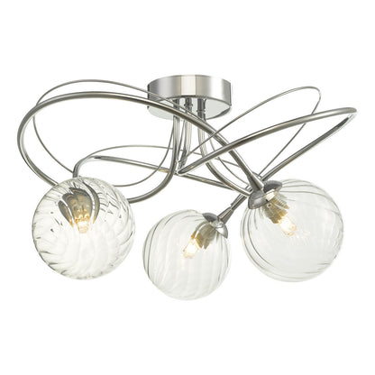 Dar Onawa Semi-Flush Ceiling Light