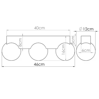 Bulbo 3 Ceiling Light