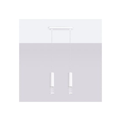 Lami 2 Pendant in White