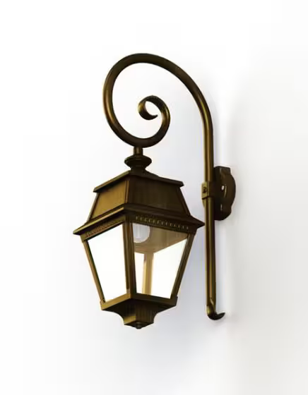 Avenue 2 Model 2 Clear Glass Wall Bracket