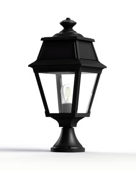 Avenue 2 Model 5 Clear Glass Pillar Mount