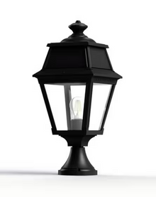 Avenue 2 Model 5 Clear Glass Pillar Mount