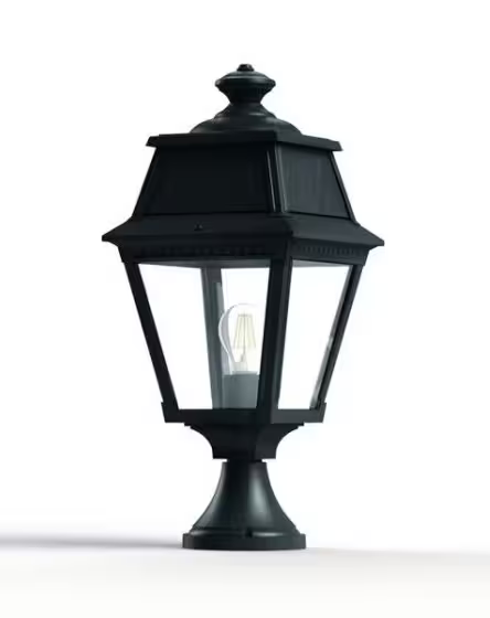 Avenue 2 Model 5 Clear Glass Pillar Mount