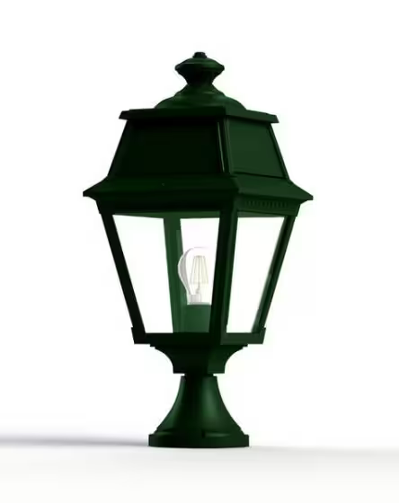 Avenue 2 Model 5 Clear Glass Pillar Mount