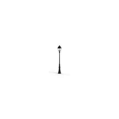 Avenue 3 Large Clear Glass Lamp Post with Minimalist lines style lantern