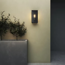Messina 200 Outdoor Wall Light Matt Black
