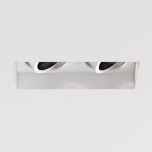 Trimless Square Twin Adjustable Ceiling Light