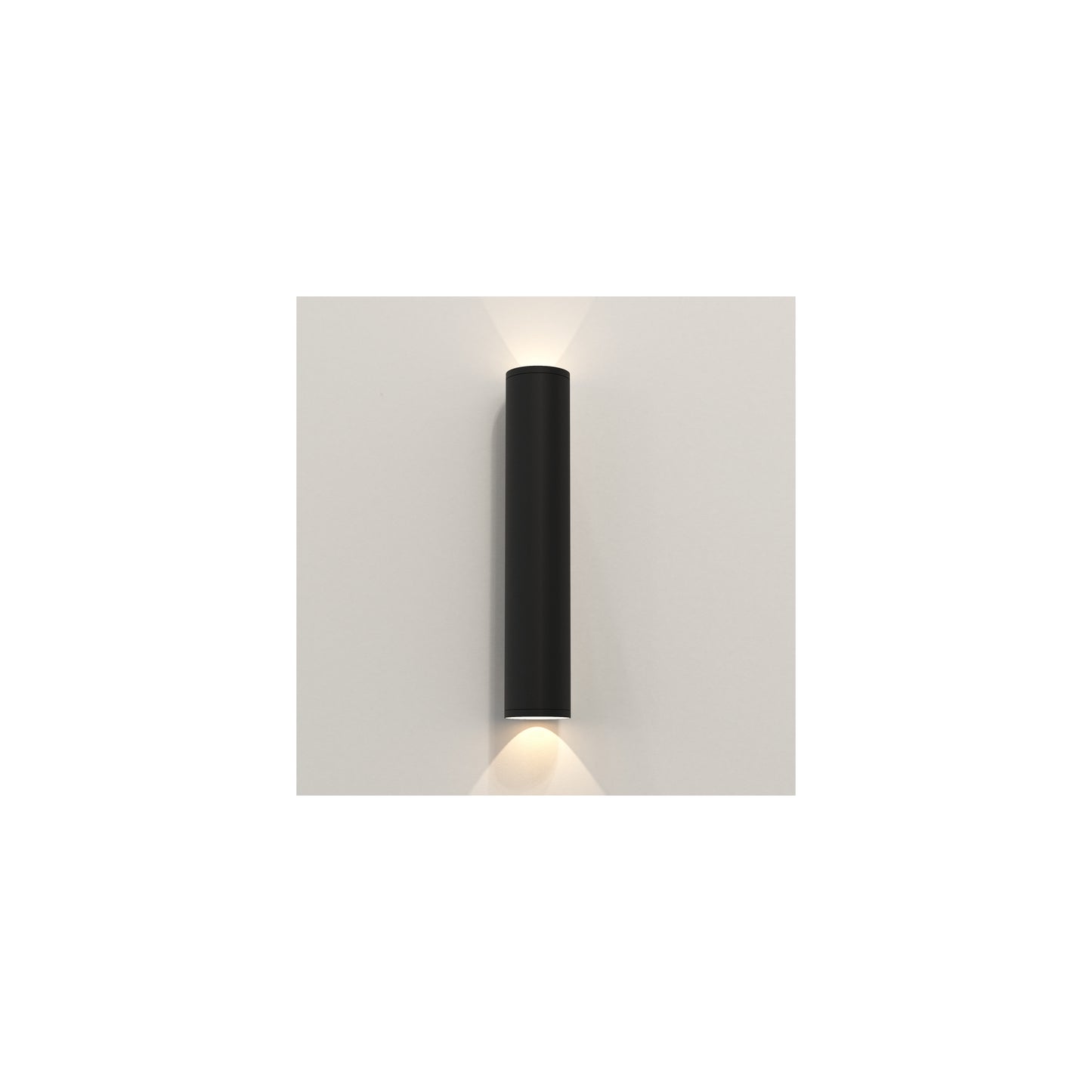 Ava 400 Outdoor LED Wall Light Black
