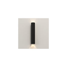 Ava 400 Outdoor LED Wall Light Black