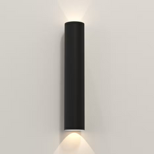 Ava 400 Outdoor LED Wall Light Black