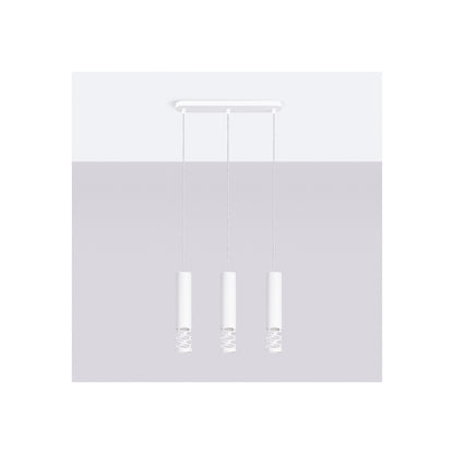 Liro 3L Pendant in White