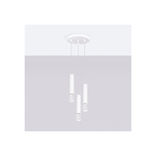 Liro 3P Pendant in White