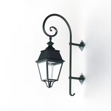 Avenue 4 Model 5 Clear Glass Upwards Wall Bracket