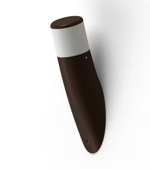 Bamboo Swivelling Opal Glass Wall Light