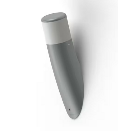 Bamboo Swivelling Opal Glass Wall Light