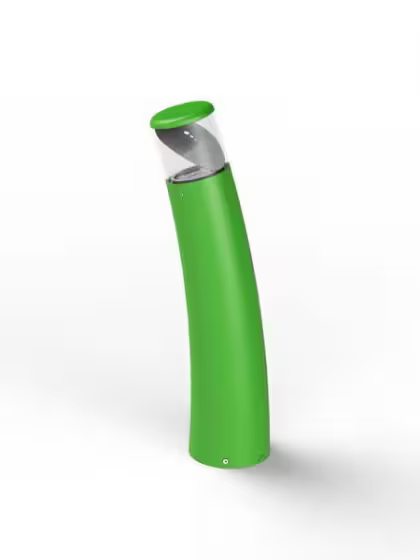 Bamboo Large Clear Glass Ground Light