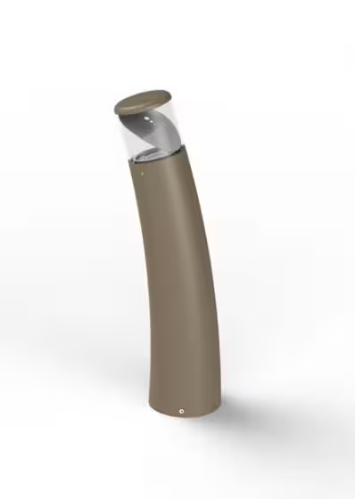 Bamboo Large Clear Glass Ground Light