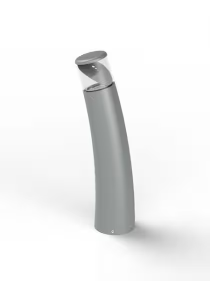 Bamboo Large Clear Glass Ground Light