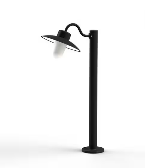 Belcour Model 3 Opal Glass Bollard