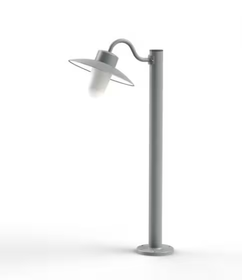 Belcour Model 3 Opal Glass Bollard