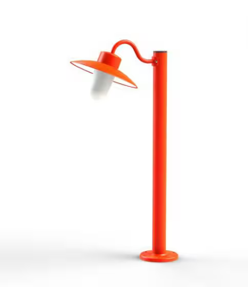 Belcour Model 3 Opal Glass Bollard