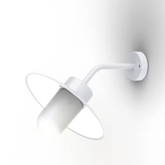 Belcour Model 8 Opal Glass Wall Fitting
