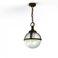 Boreal Model 1 Smoked Glass Pendant with Cast Aluminium