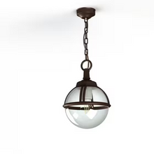 Boreal Model 1 Smoked Glass Pendant with Cast Aluminium