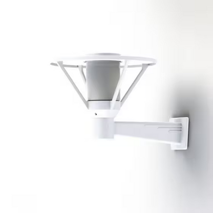 Bermude Frosted Glass Upwards Wall Bracket