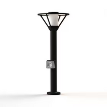 Bermude Small Frosted Glass Socket Bollard