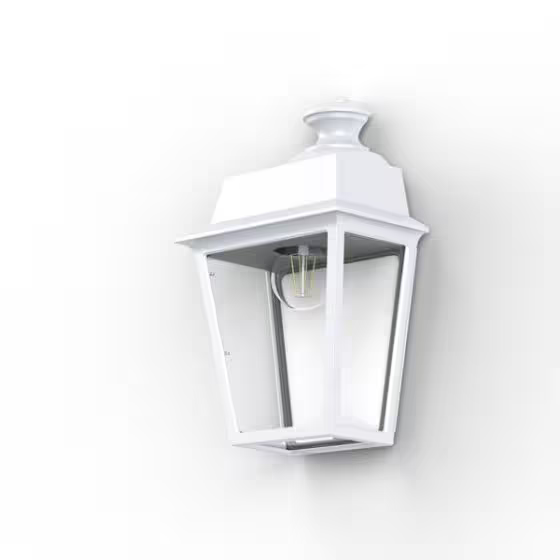 Place des Vosges 1 Evolution Clear Glass E27 Wall Light